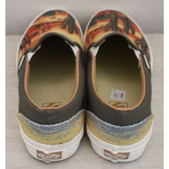 Vans 721356 Men\'s Sz 9.5 Women\'s Sz 11 Cactus Tapestry Classic Slip-On Shoes main image 12